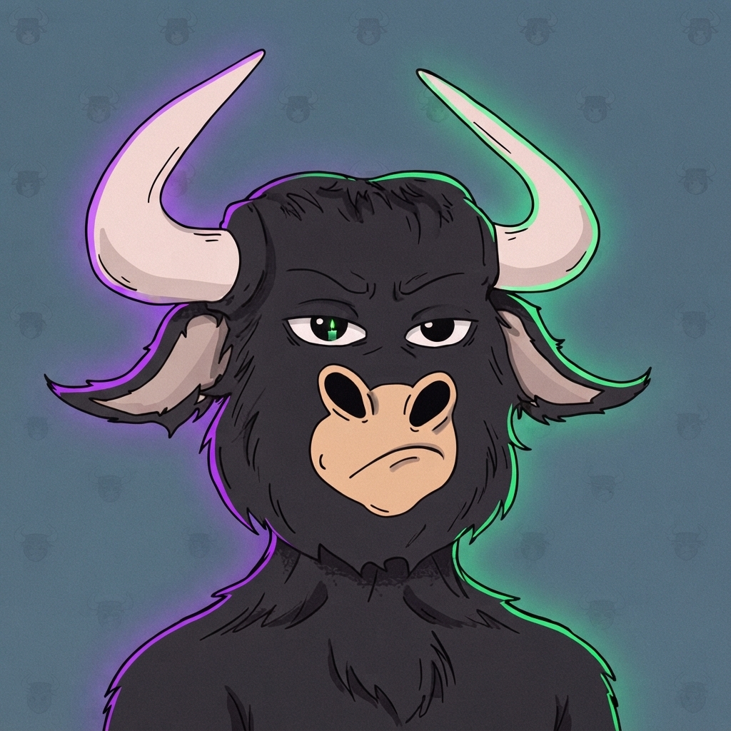 THE SOLANA BULL — the untouched original